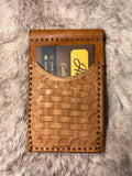 Money clip wallets tooled